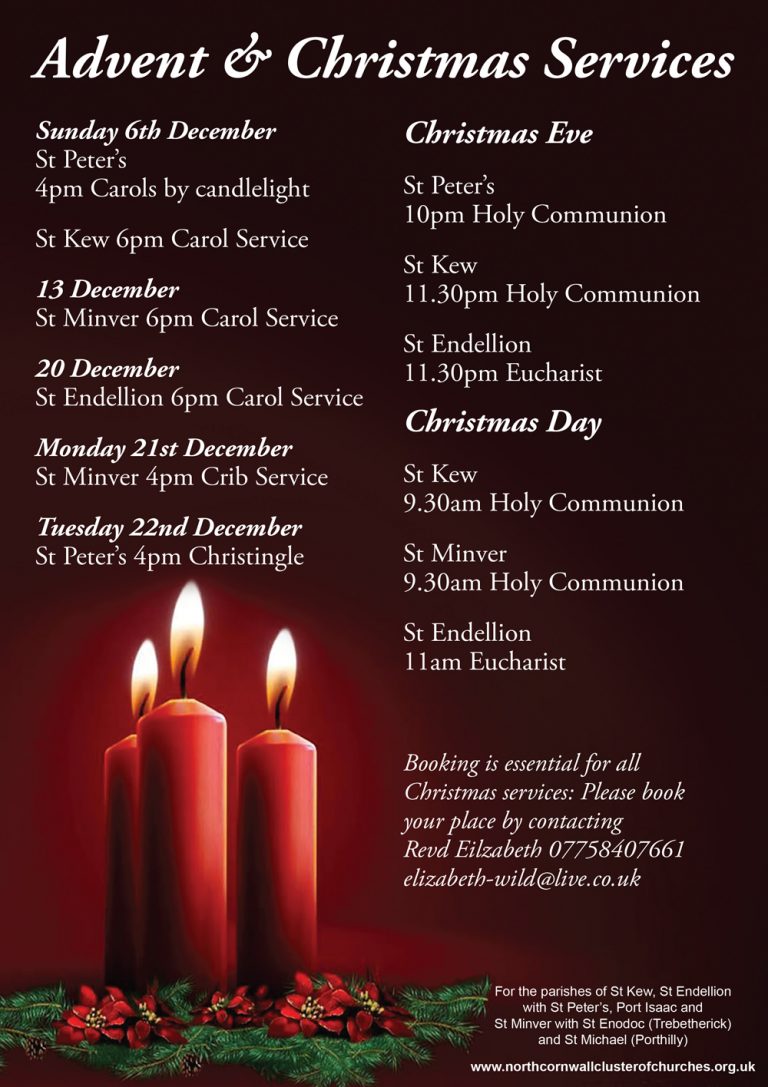 Pew Sheet 20th December – North Cornwall Cluster of Churches